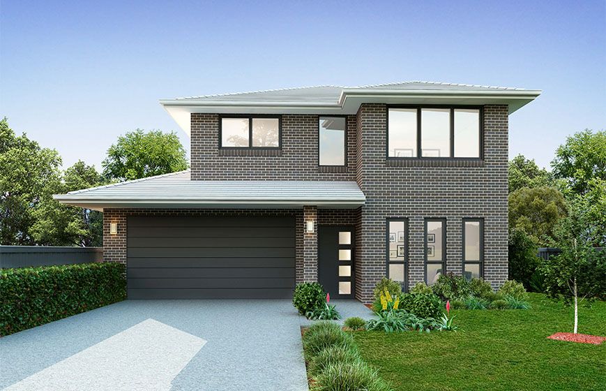 Double Storey New House Design - Cardiff by King Homes NSW