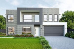 Double storey home design