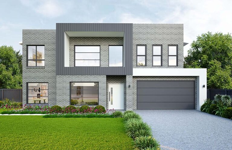 Double storey home design