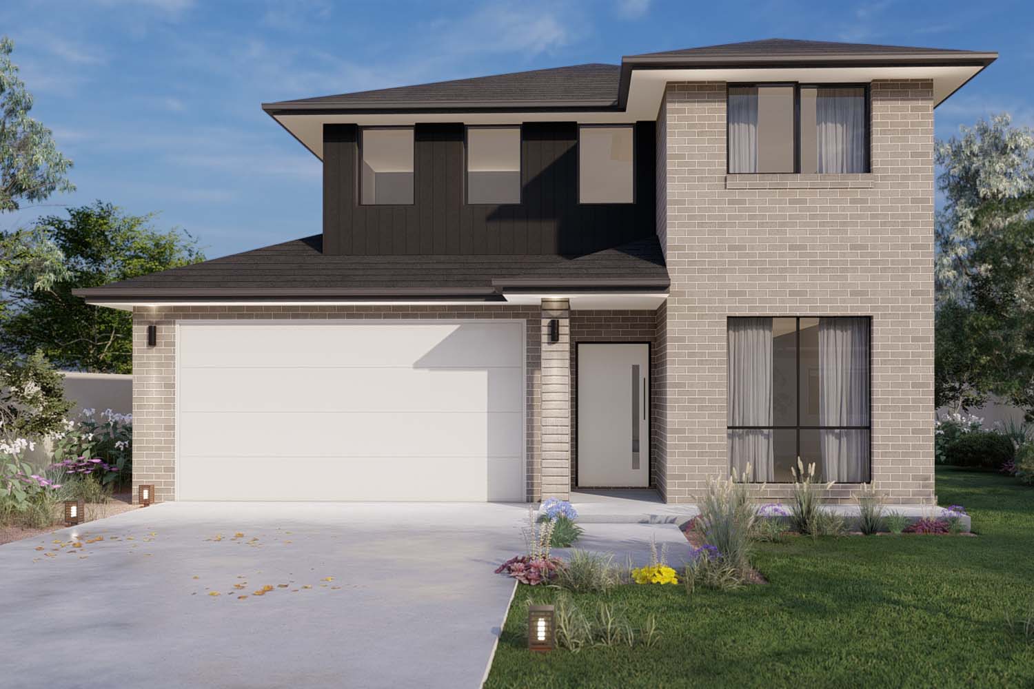 alaraclassic Double Storey Home Design