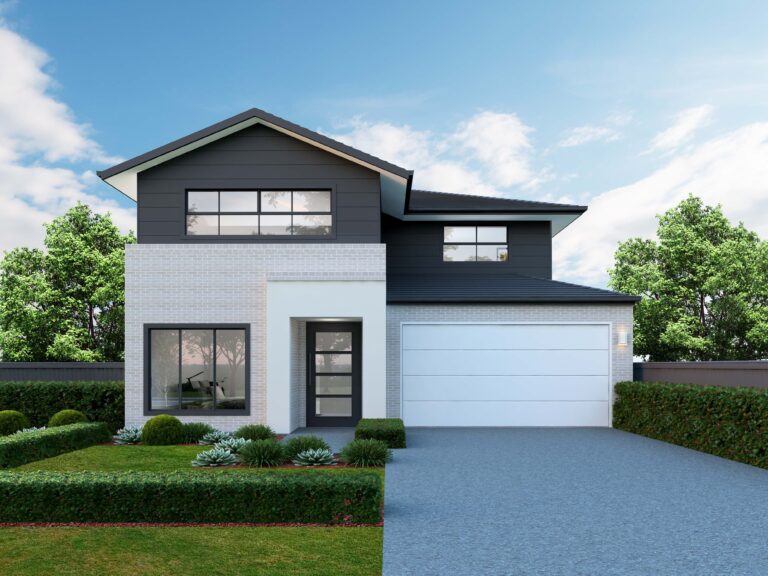 Double storey home design